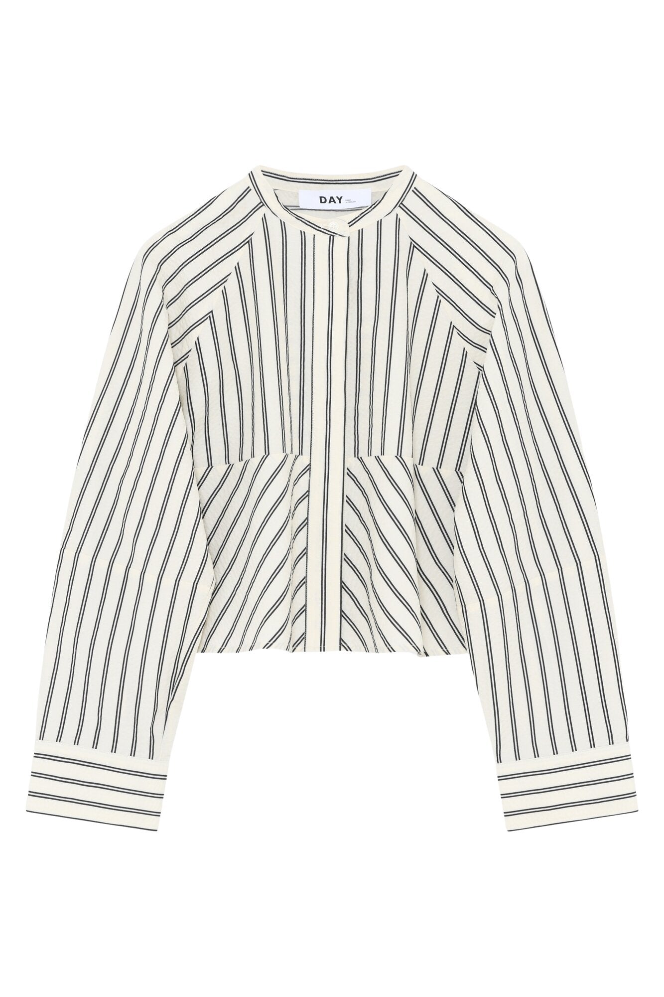 Springer Delicate Stripes skjorte - Pistachio Stripe